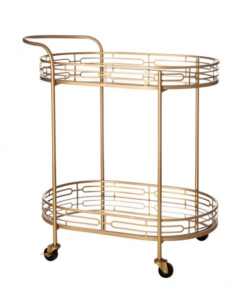 Server Trolley - Celene 2 Tier - Gold