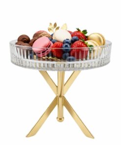 Centerpiece - Fruit Bowl Stand – Gold Base