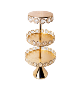 Display Stand - 3 Tier Flower Finish 511-1