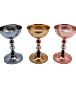 Centre Piece - Hammered Chalice Goblet