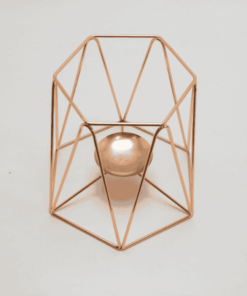 Centre piece- Wire Vases Hexagon Bucket