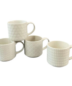 White Non-Slip Design Mug - 500 ml