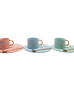 Crockery - Xquisite Love Cup & Round Saucer Set