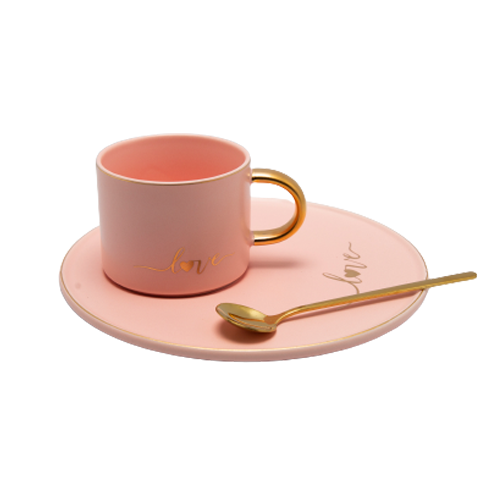 Crockery - Xquisite Love Cup & Round Saucer Set - Image 3
