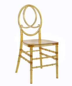 Phoenix Chair - Amber Resin