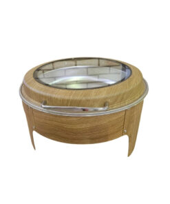 Chafing Dish - Flat Top Wood Look