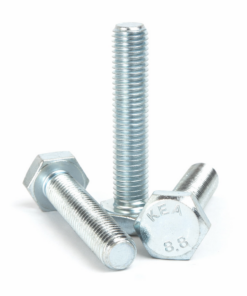 Setscrews & Bolts Mild Steel Zinc 6 x 10 – 24 x 100 (Packs of 100)