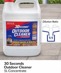 30 Seconds Outdoor Cleaner 5L Concentrate