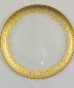 Underplates - Glass Golden Eye