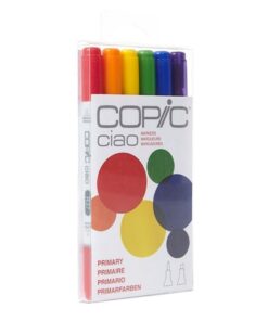 Copic - Ciao Primary Marker Set - 6 Pc