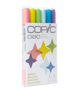 Copic - Ciao Brights Marker Set - 6 Pc