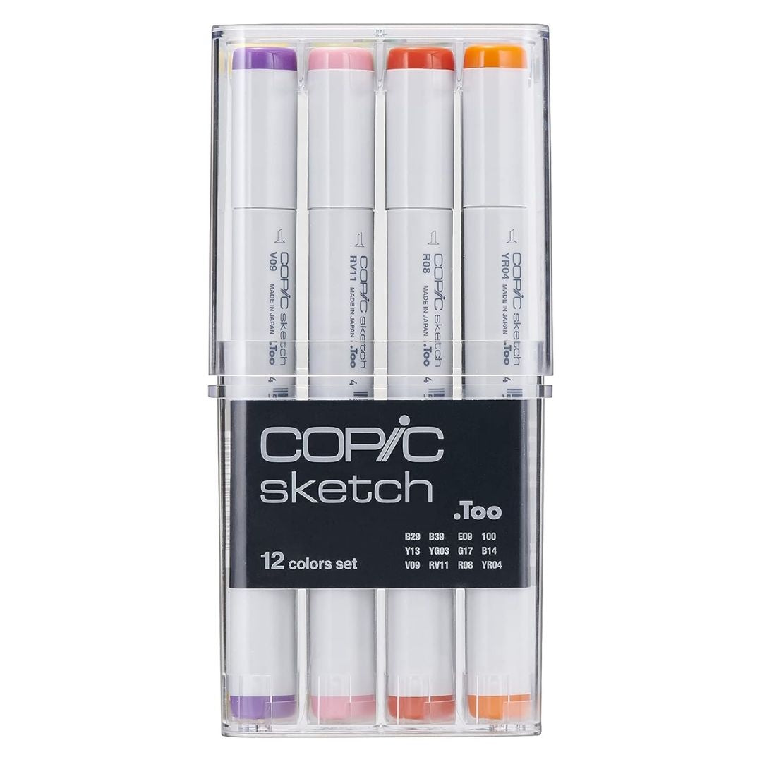 Copic - Sketch Basic Marker Set - 12 Pc - Image 4