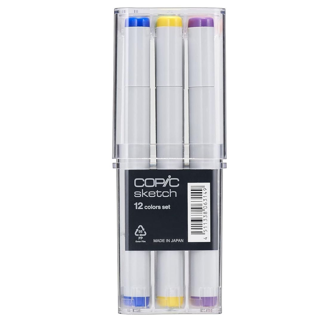 Copic - Sketch Basic Marker Set - 12 Pc - Image 3