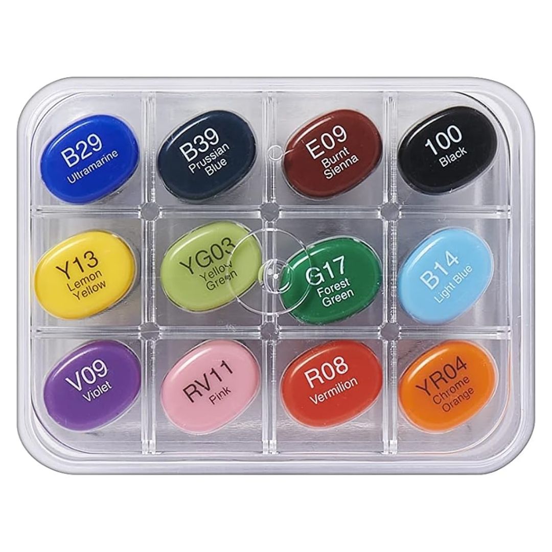 Copic - Sketch Basic Marker Set - 12 Pc - Image 2