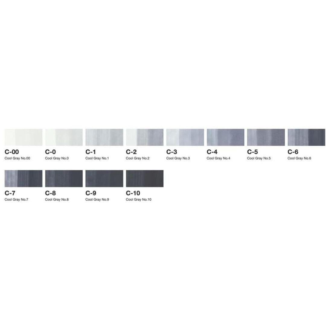 Copic - Sketch Gray Markers - 12pc - Image 3