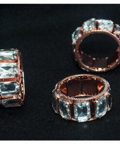 Napkin Ring - Crystal Beaded