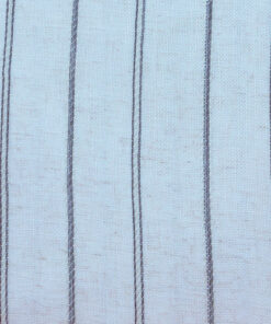 Ready Made Lace Sheer - Stripe Linen 5m