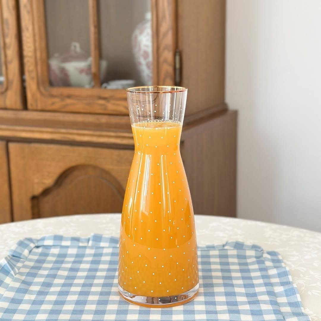 Speckled Glass – 1L Clear Juice & Water Jug