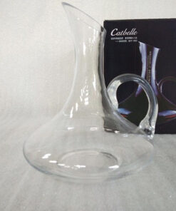 Glass Jug Bell - 1 Litre - With Handle