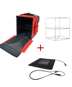 Pizza delivery bag (bag+frame+heater)