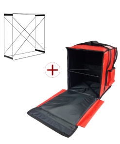 Delivery/Pizza bag with frame-8 pizza