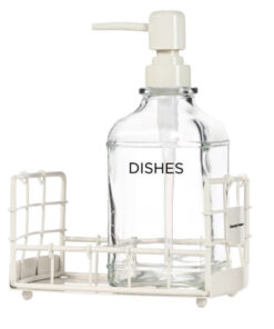 Soap Dispenser With Caddy - 2Pc Set