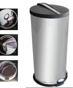 Pedal Bin - Black Top