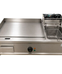 Electric Griddle & Fryer - 2 in 1 Cooking Station