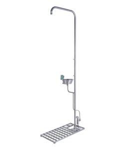 EMERGENCY SHOWER – SINGLE COLUMN FOOT OPERATED