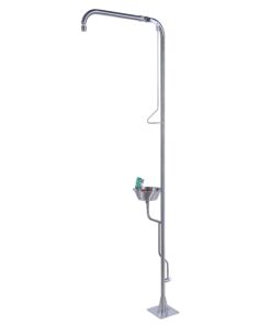 EMERGENCY SHOWER – SINGLE COLUMN HAND OPERATED
