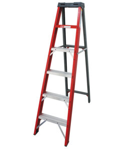 Industrial Duty A-Frame Fibreglass Stepladder from 1.2m to 4.8m