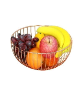 Fruit Baskets - Metal Rose Gold