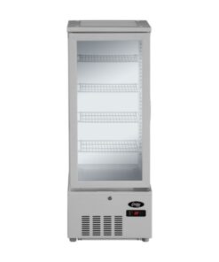 Refrigerated Glass Display Cabinet – 98Lt, White