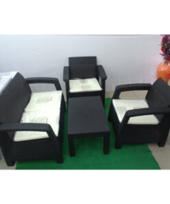 Outdoor Furniture Patio Set - 4 Seater + Table
