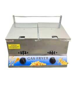 Gas Deep Fryer Double Econo - 12L