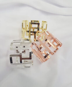 Napkin Rings - Geometric 2