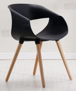 Giselle Wooden Leg Cafe Chair