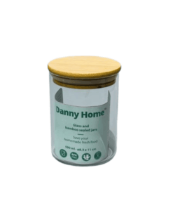 Glass Jars - Wooden Lid