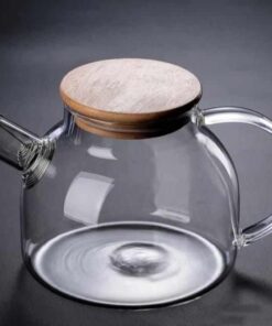 Kettle - Glass - Cork Lid