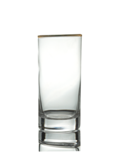 Hiball Glass - Gold Rim - 6's