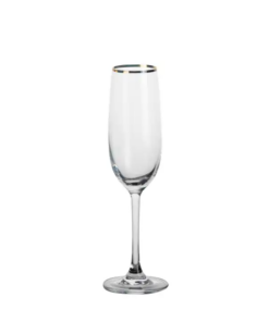 Stemware - Single Gold Rim - 6's