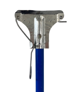 POWDER COATED METAL HANDLES WITH METAL CLIP – 25mm x 1.5m BLUE, RED, GREEN, WHITE AND YELLOW