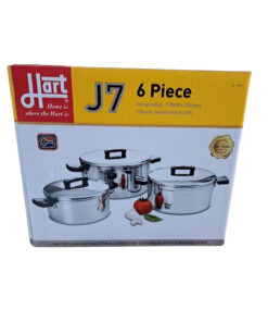Hart 6pc Aluminium Casserole Pots Set J7