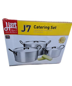 Hart 6pc Aluminium Catering Pots Set J7