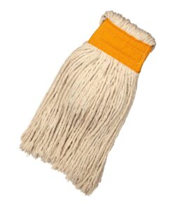 PROMOP 400g FAN MOP HEAD – 90mm webbing BLACK, BLUE, GREEN, RED, WHITE, YELLOW AND ORANGE