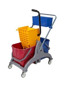 E-LINE TROLLEY SAUL DOUBLE & WRINGER