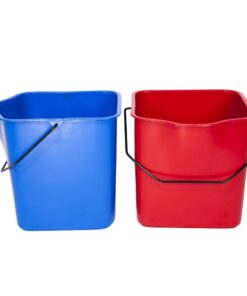 BUCKET ONLY 25Lt – Blue and Red