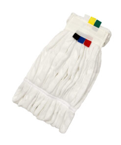 MICROFIBRE FAN MOP HEAD ONLY – WHITE – LINT FREE WITH TAGS