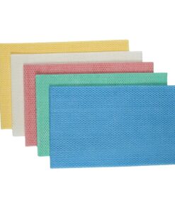 SPUNLACE CLOTH HD – 30cm x 50cm – 50 p/p 65 gsm BLUE, GREEN, RED, WHITE, YELLOW AND ORANGE