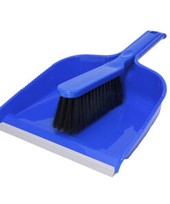 ARROW DUSTPAN & BRUSH SET – PLASTIC WHITE, BLUE, GREEN, RED, YELLOW, BLACK, GREY AND ORANGE